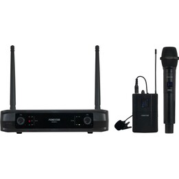 Fonestar SONAIR-2MP UHF-Dual-Handfunkmikrofon und Taschensender/inklusive Empfänger