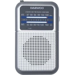 Daewoo DW1008/ Silver Portable Radio