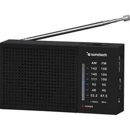 Sunstech RPS412 Tragbares Radio / Schwarz