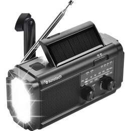 Sunstech RPE25/ Radio portatile nera