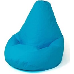 Saco pufe Sako Azul pérola L 105 x 80 cm