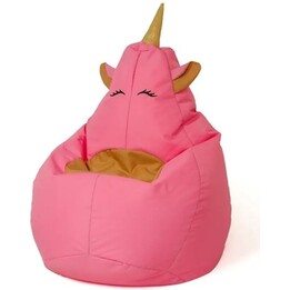 Pouf borsa Sako XL 130 x 90 cm unicorno rosa