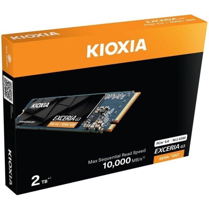 Disco duro Kioxia Exceria G3 1TB M.2 PCIe 5.0 NVMe 10000MB/s Advanced QLC