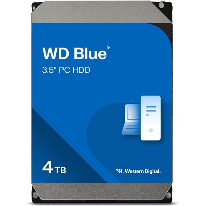Disco duro | Western Digital | Azul | 4 TB | 128 MB | 5400 rpm | 3,5" | WD40EZZX