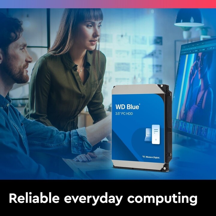 Disco duro | Western Digital | Azul | 4 TB | 128 MB | 5400 rpm | 3,5" | WD40EZZX