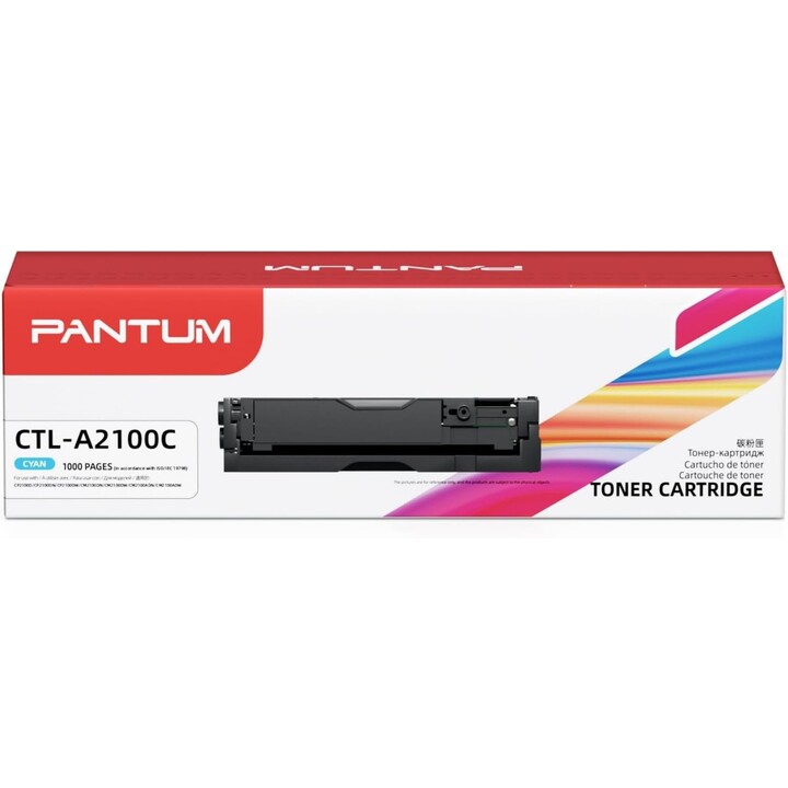 Pantum CTL2100HK CTL-A2100HC: High-Yield Cyan Toner Cartridge, 2500 Pages for CP/CM2100 Series