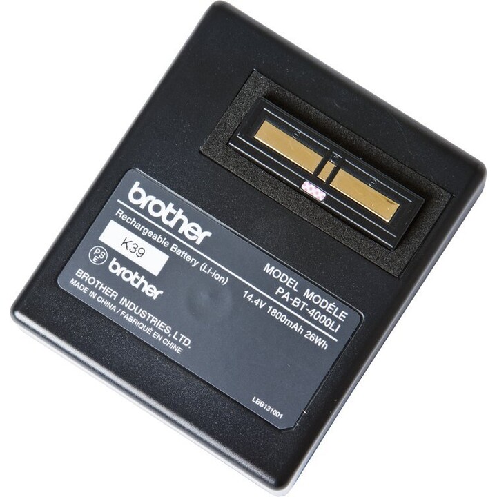 Brother PABT4000LI : Batterie rechargeable Li-Ion 14.4V 1800mAh 26Wh