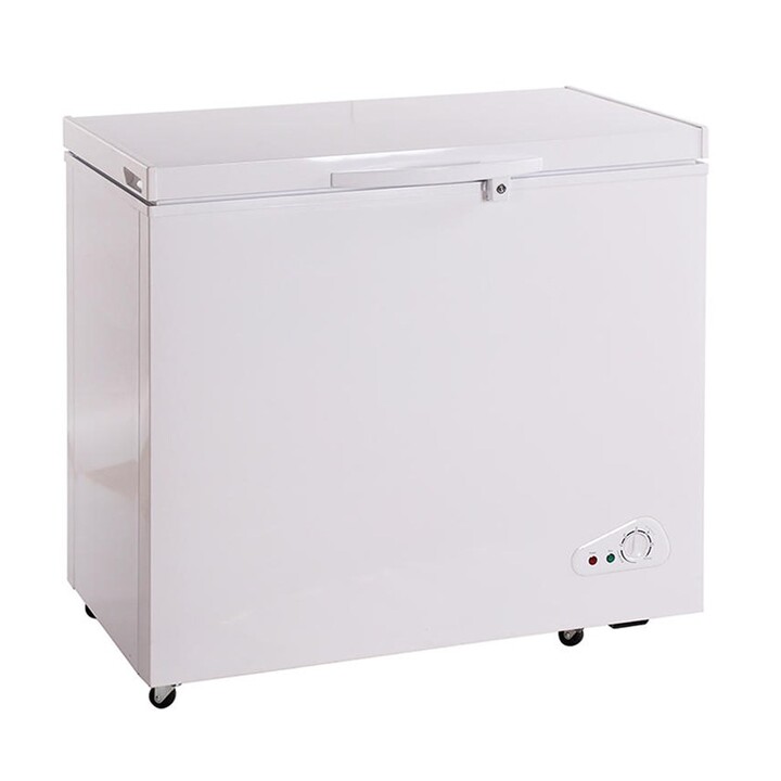 Ravanson ZM-170, arca congeladora horizontal de 170L com controlo de temperatura e baixo consumo de energia, Branco