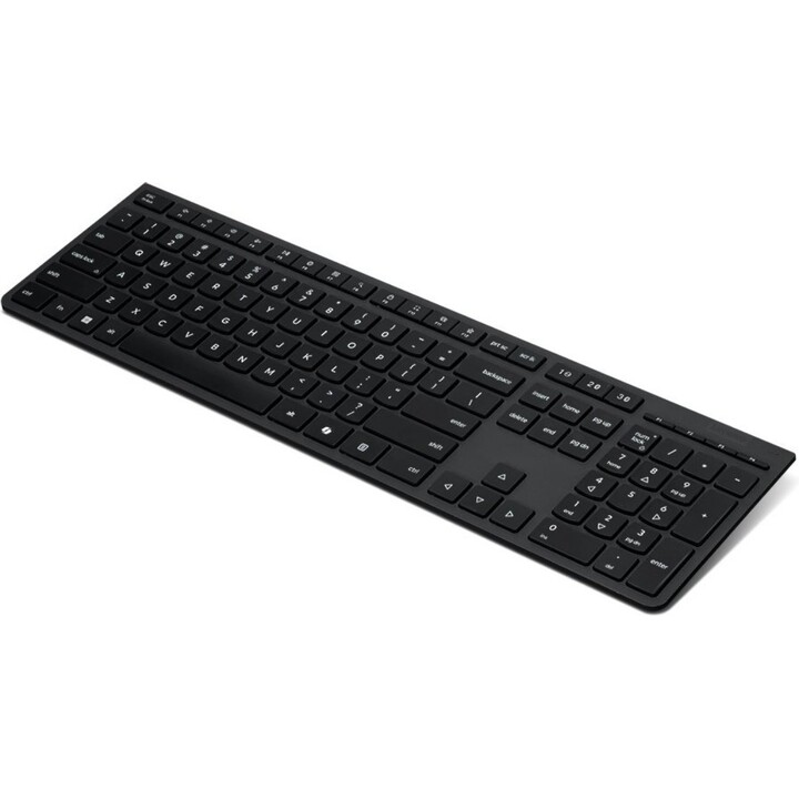 Lenovo Professional Wireless Rechargeable Keyboard ES 4Y41R64533: 3-Zonen Full-Size Scissor Switch Tilt Legs Spanish Layout