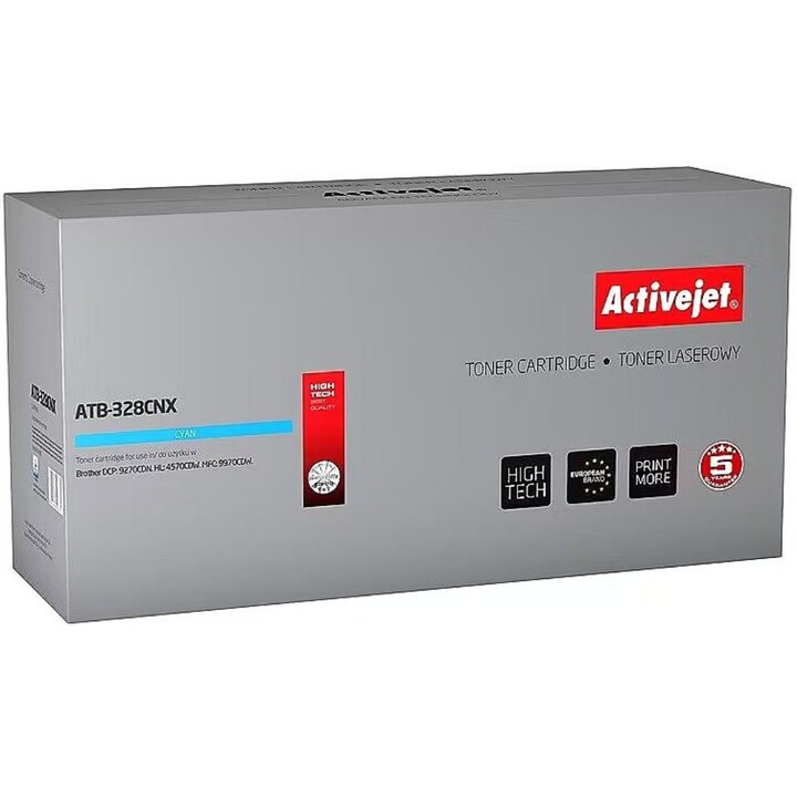 Toner Activejet ATB-249CN per stampanti Brother, sostitutivo per Brother TN249C; Supreme; 4.000 pagine; blu