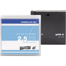 Quantum LTO Ultrium 6 MR-L6MQN-01: Cartucho de datos LTO-6 de 2,5 TB nativo / 6,25 TB comprimido