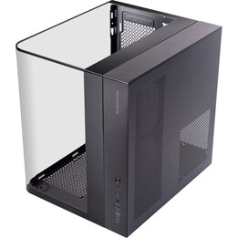 Mars Gaming MCINFINIOLITE: Caja Cubo ATX 355x293x350mm Doble Cámara Cristal Templado Curvado