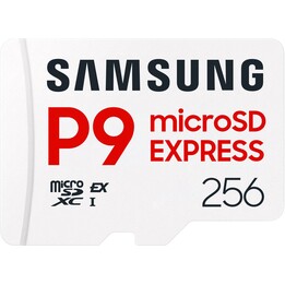 Samsung MB-MK256T/WW: Tarjeta de memoria P9 Express 256GB microSDXC PCIe 3.0x1 NVMe 1.3 SD 7.1 800MB/s