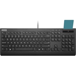 Lenovo 4Y41R64707: Smartcard Wired Keyboard II Spanisch QWERTY USB Full-Size 3-Zone Integrierter Smart Card Reader