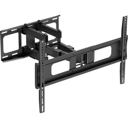 Supporto TV iggual SPTV18-L Parete 37"-85" 60kg Completo, Nero