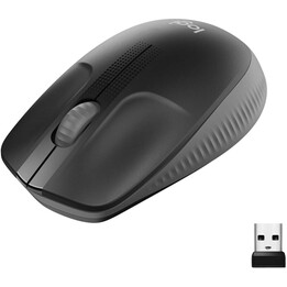 Mouse Logitech M190 Wireless Negro (910-005905)
