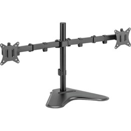 Iggual SSM02 Dual Desk Mount 13/32", Black