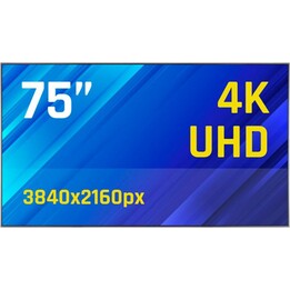 Iggual ORCHID 4K 75" Écran professionnel à haute luminosité