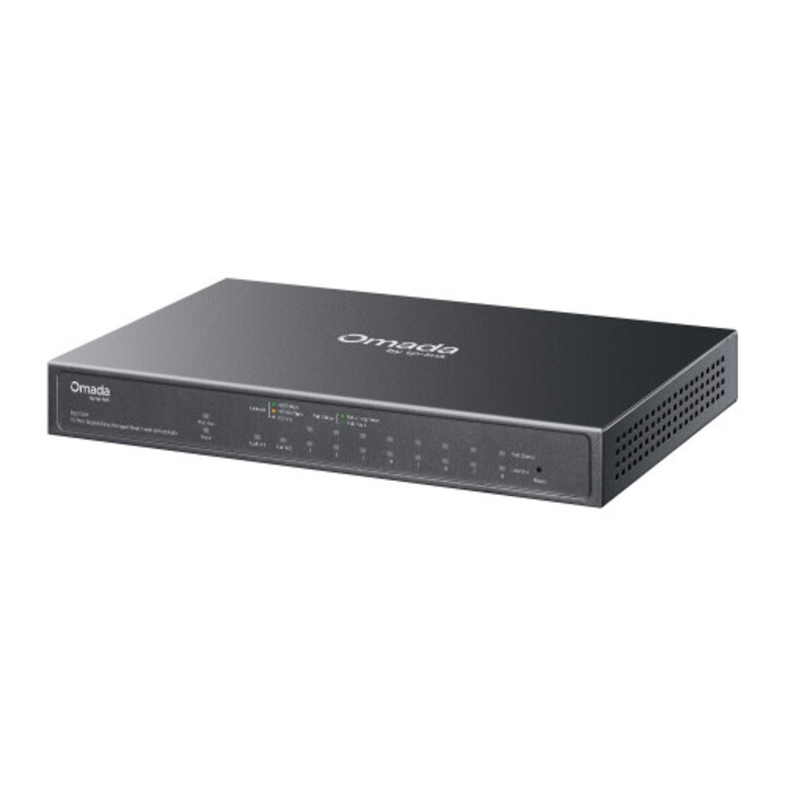 Switch Gigabit Tp-link Es210gp Omada 10 porte facilmente gestibili con 8 porte Poe+