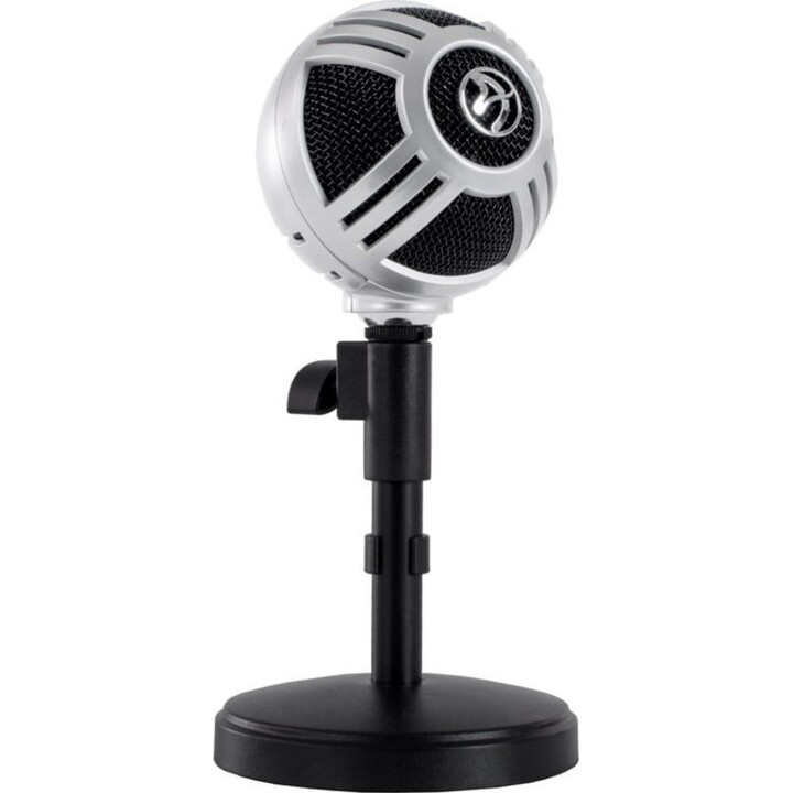 Arozzi Sfera Pro Streaming-Mikrofon Silber