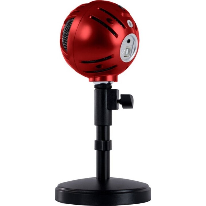 Microfono in streaming Arozzi Sfera Pro Rosso