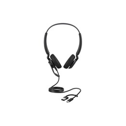 Fone de ouvido estéreo com fio Jabra Engage 40 MS, USB-C, USB-A