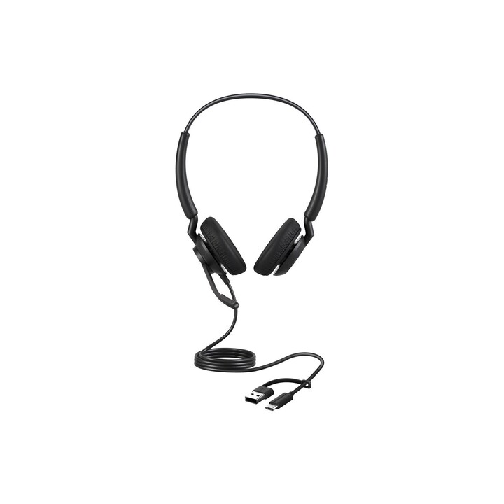 Casque filaire stéréo Jabra Engage 40 MS, USB-C, USB-A