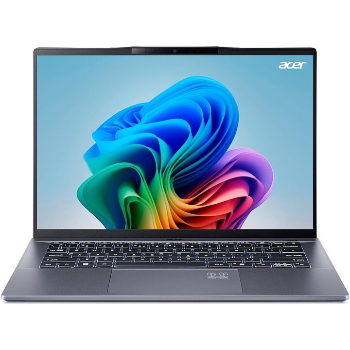 Computador portátil Acer Swift Go 14 AI SFG14-01-X962: Snapdragon X Plus 16GB LPDDR5X 1TB SSD NVMe 14,5"