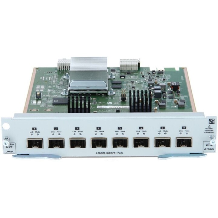 Aruba 8-port 1G/10GbE SFP+ v3 zl2 Module
