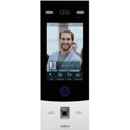 Dahua VTO7541G-S3: 8" Estação de porta de apartamento com reconhecimento facial IP de 2 MP e lente dupla