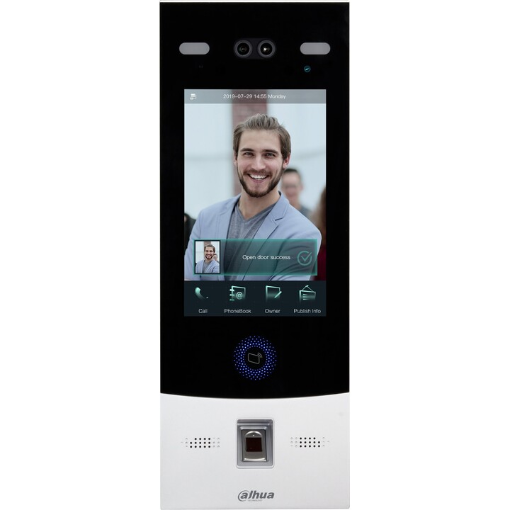 Dahua VTO7541G-S3: 8" IP-Gesichtserkennungs-Wohnungs-Türstation 2MP Dual-Lens