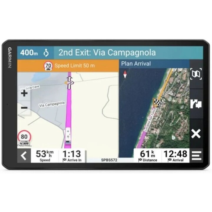 Garmin Camper 1095 MT-D 010-02749-10: navigatore GPS per camper da 10,1" con mappe europee a vita