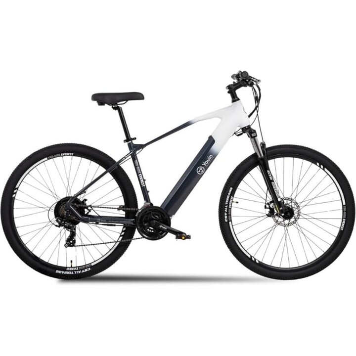 Youin You-Ride Everest Schwarz, Weiß Aluminium L 73,7 cm (29 Zoll)
