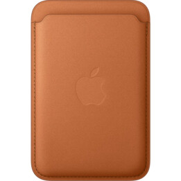 Apple Orange Fox Fine Braid Wallet with MagSafe