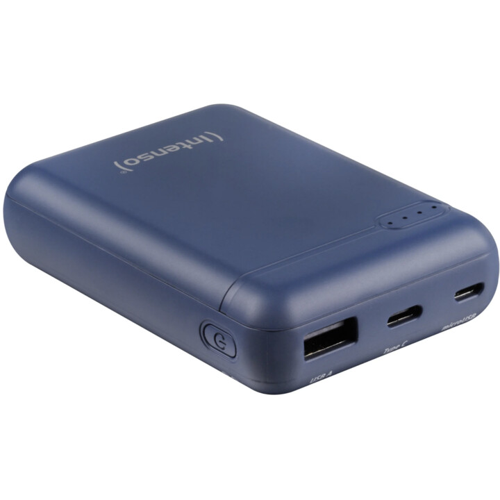 Intenso XS10000 Polimeri di litio 10000 mAh blu, Banca di alimentazione
