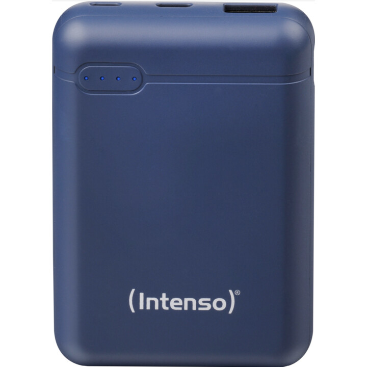 Intenso XS10000 Polimeri di litio 10000 mAh blu, Banca di alimentazione