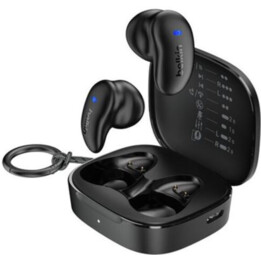 Auscultadores Bluetooth sem fios verdadeiros Belkin SoundForm Anywhere Preto