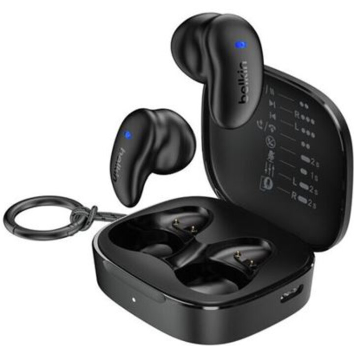 Auriculares Bluetooth Belkin SoundForm Anywhere True Wireless Negro