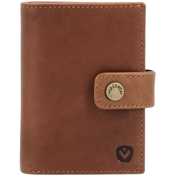 Cartera para tarjetas de cuero MagSafe Luxe Cognac