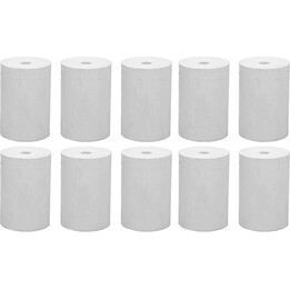 IGGUAL 5er-Pack Thermopapierrollen 80x80mm weiß