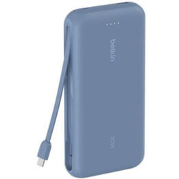 Belkin - Bateria externa 20K 30W Power Bank + USB C Azul