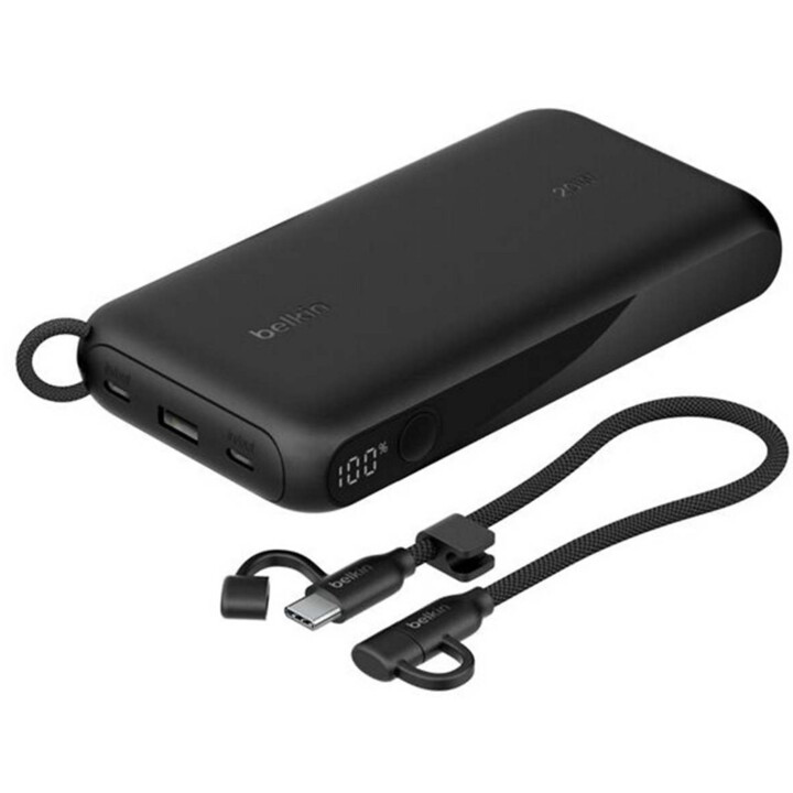 Powerbank - BELKIN BPB028HQBK, 20000,00 mAh, Negro