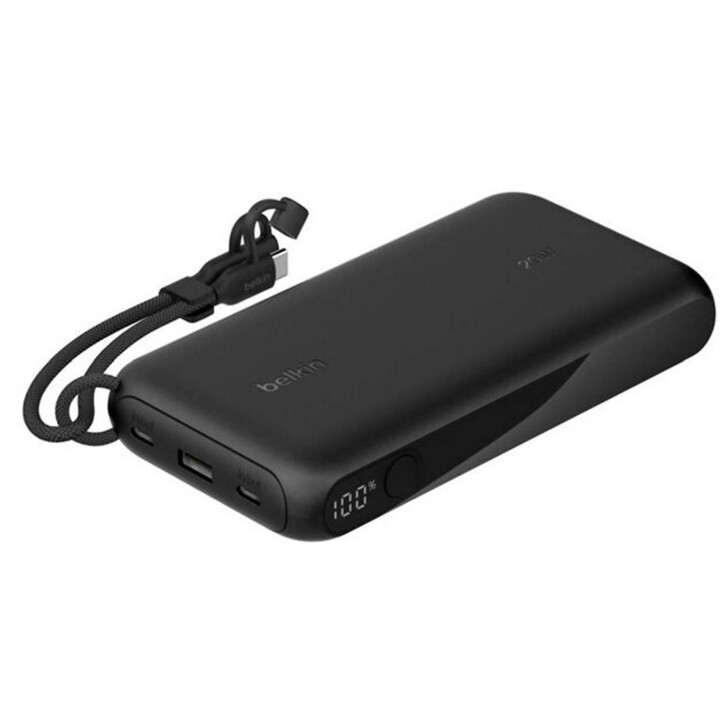 Powerbank - BELKIN BPB028HQBK, 20000,00 mAh, nero