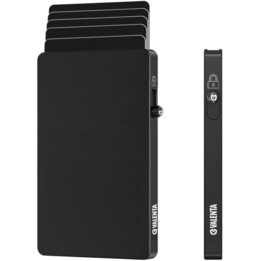 Protector de tarjetas Valenta para MagSafe negro - 8719638587471