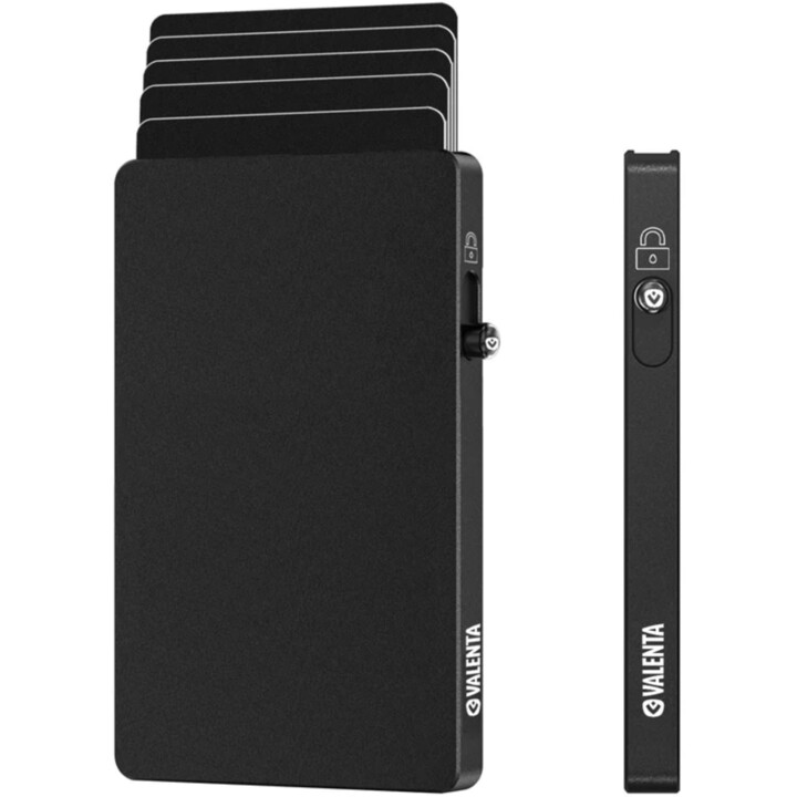 Protector de tarjetas Valenta para MagSafe negro - 8719638587471