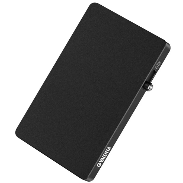 Protector de tarjetas Valenta para MagSafe negro - 8719638587471