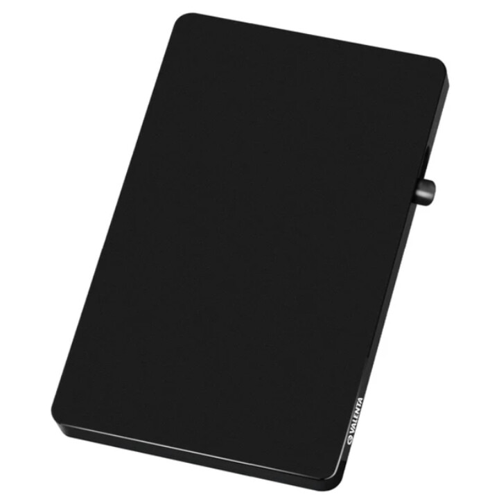 Protector de tarjetas Valenta para MagSafe negro - 8719638587471