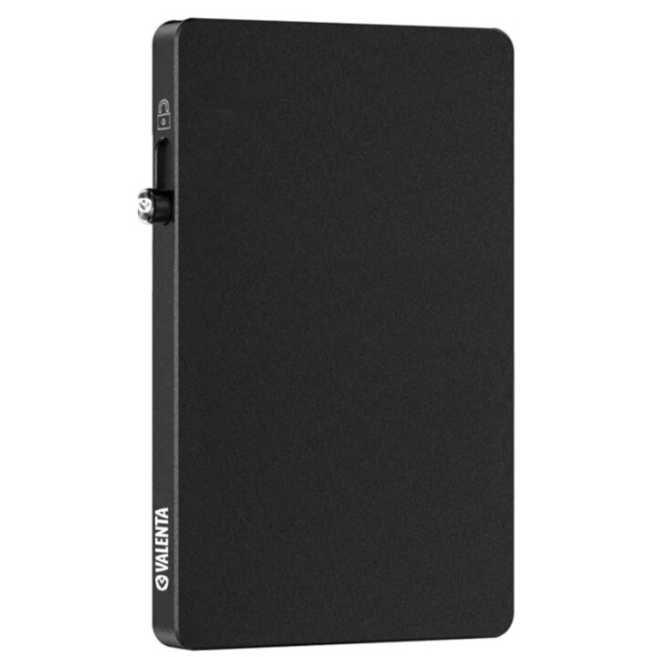 Protector de tarjetas Valenta para MagSafe negro - 8719638587471