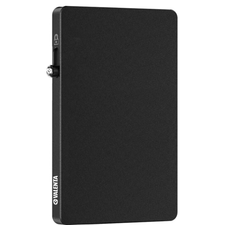 Protector de tarjetas Valenta para MagSafe Thin Black - 8719638589253
