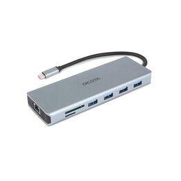 Estación de acoplamiento DICOTA USB-C 13 en 1
